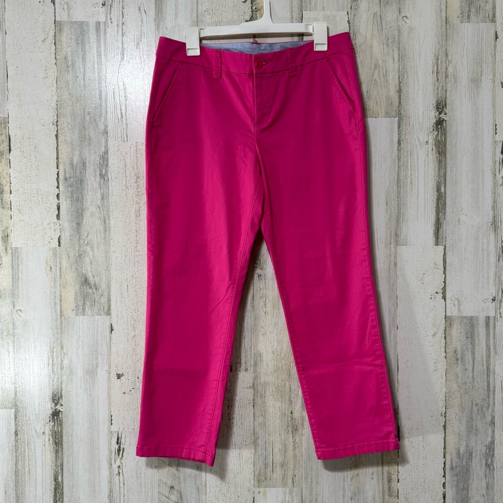 STYLUS Hot Pink Work Ankle Length Pants